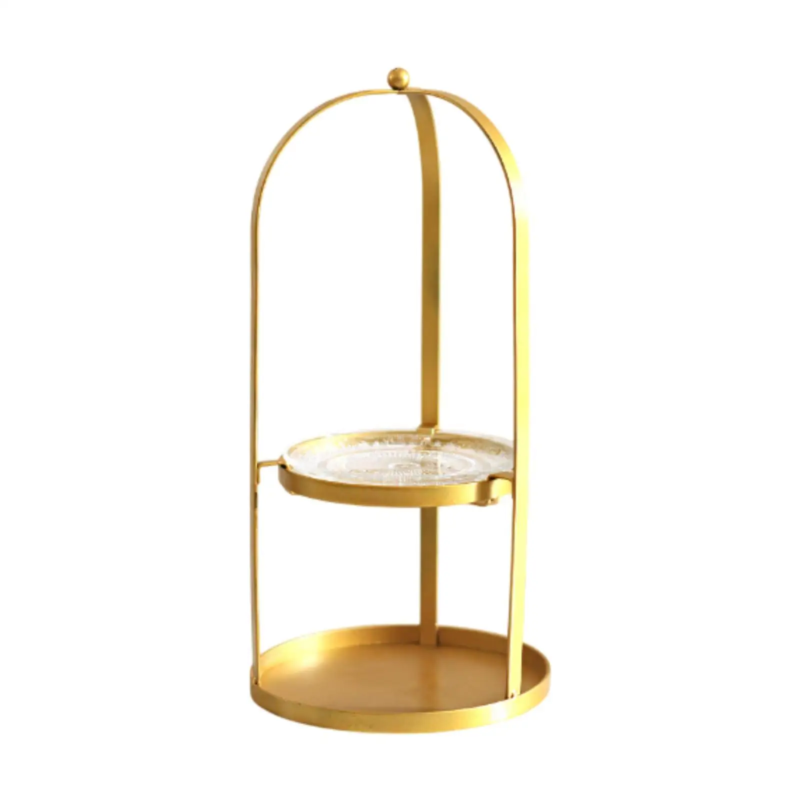 

2 Tier Cake Stand Multifunctional Dessert Holder for Party Figure Wedding