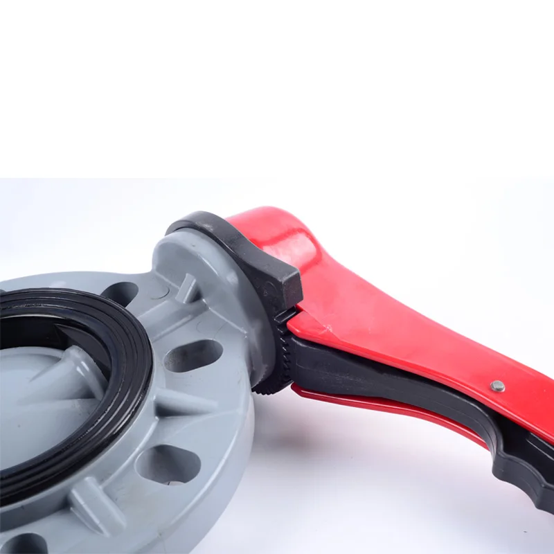 DIN Standard PVC CPVC Plastic PVC CPVC Butterfly Valve