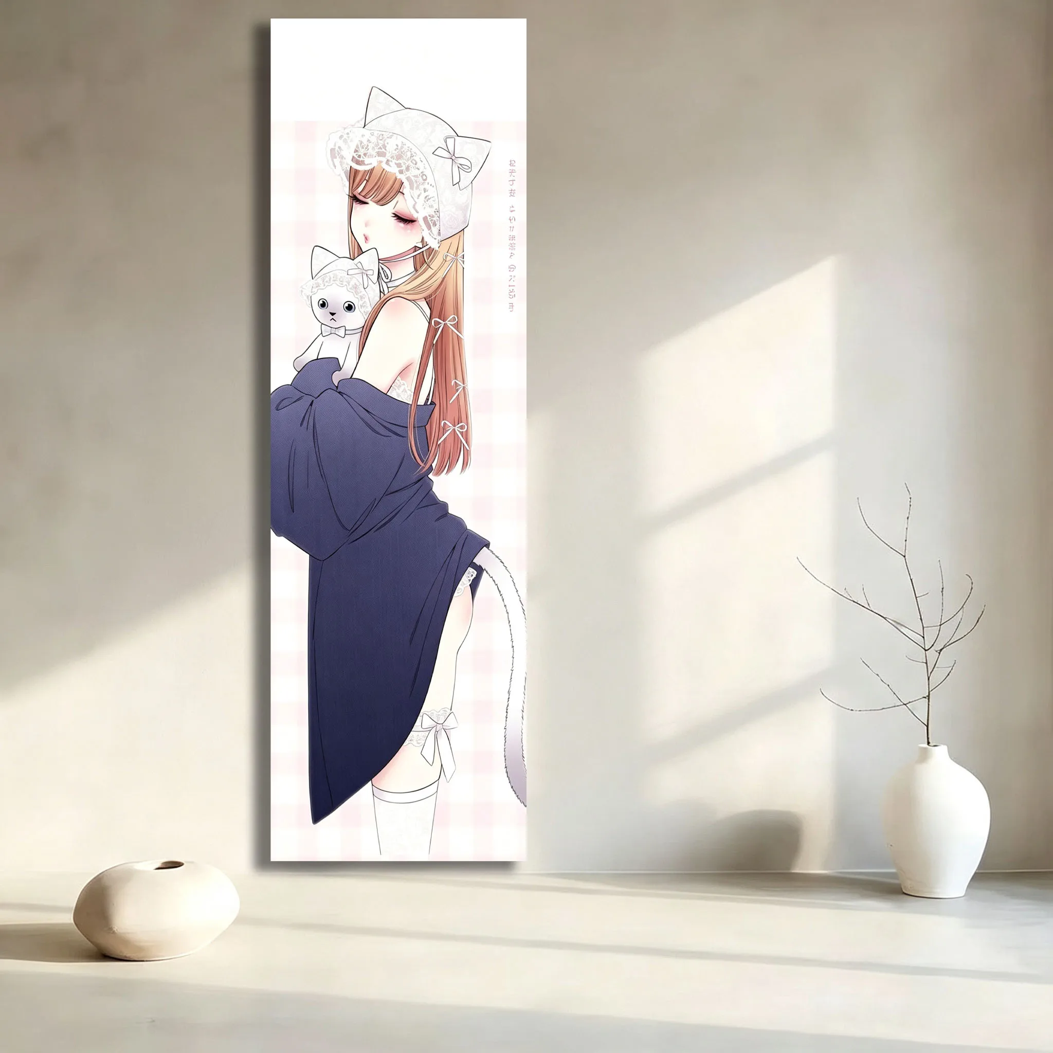 Dress Up Anime Girl Tapestry Anime Girl Large Tapestry Suitable For Bedroom Dormitory Aesthetic Wall Decorations