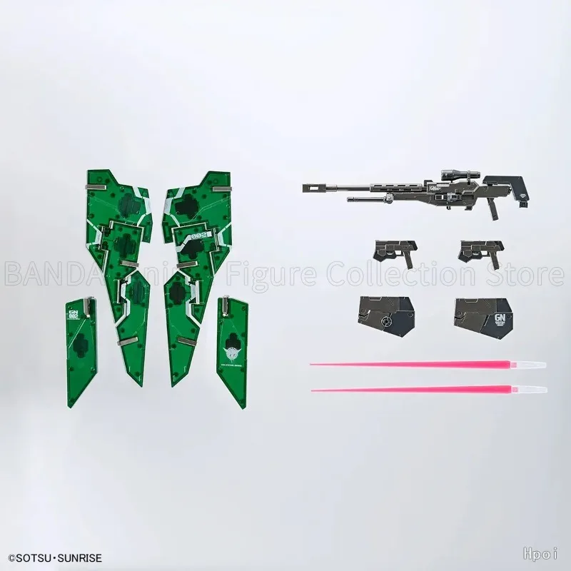 In Stock Original BANDAI SPIRITS MG Kidou Senshi Gundam 00 GN-002 Gundam Dynames CLEAR COLOR Requires Assembly Movable Model