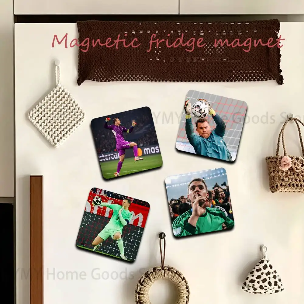 Sweeper-Keeper Manuel N-Neuer New PVC Fridge Magnet for Cartoon Refrigerator Decor For Child Magnetic Toy