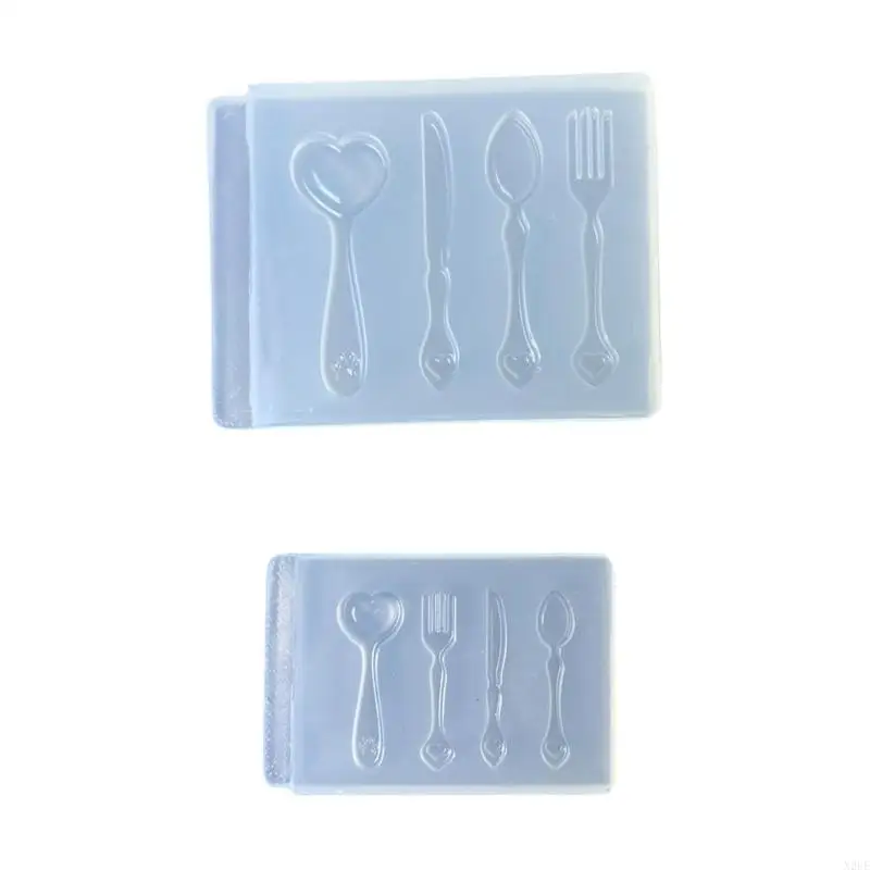 

N2UE Crafting Mold Kitchenware Shaped Silicone Tool For Handmade Jewelry Projects