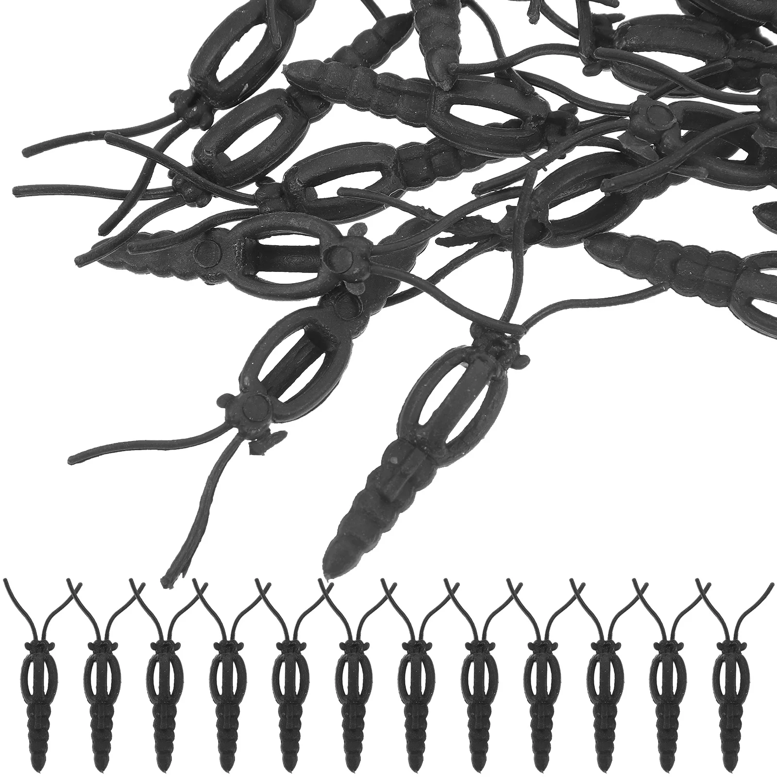 50 قطعة من ملحقات صنع الفراشة أجزاء هوائي بلاستيكية ذاتية الصنع لمستلزمات الفراشة اليدوية الإبداعية مواد ذاتية الصنع