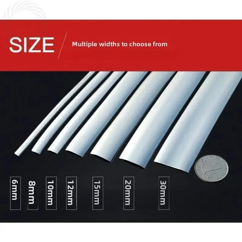 3M مشرق أسود السيارات حامي الباب الوفير التصميم صب الكسوة لشرائط الزخرفية الكروم سيارة عالمية #3