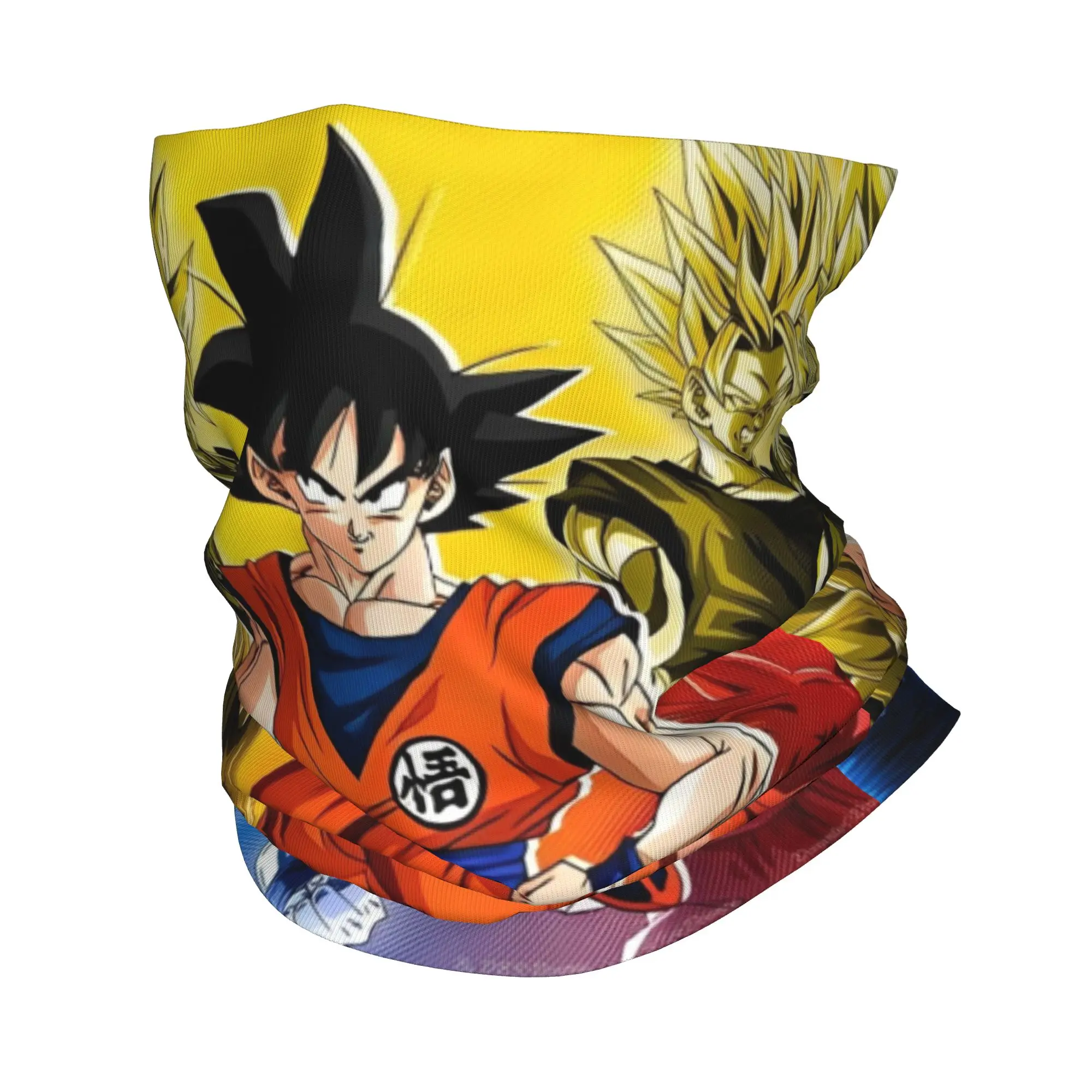 

Бандана-маска с принтом аниме «Драгонболл» для защиты шеи, теплый велосипедный шарф для мужчин и женщин, для всех сезонов