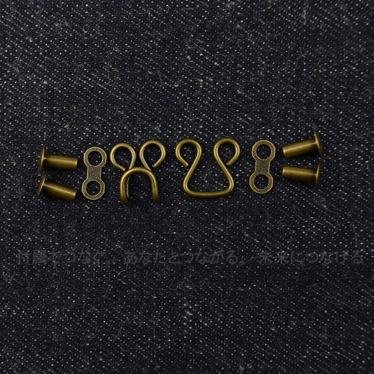 Kragenhaken für Trenchcoat, 8-förmiger Dampfhaken mit Doppelloch – Detail 3