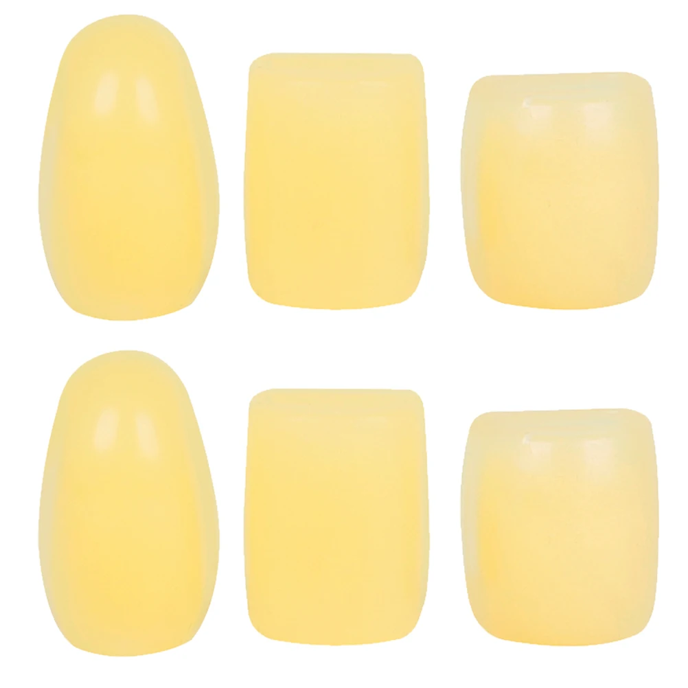 

6 Pcs Sax Side Key Pad Music Instrument Accessory Alto Pads Saxophone Riser Risers Pocket