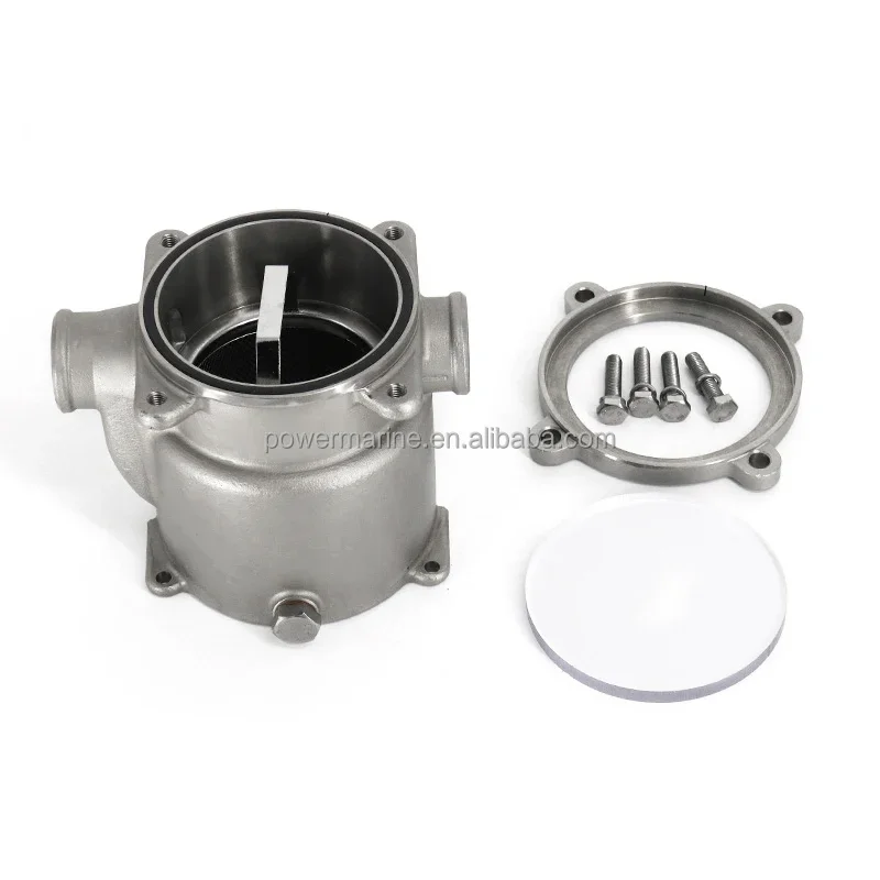ANDY MARINE Complete Stainless Steel 316 L Marine Seawater Strainer Basket 1 2 3 4 Inch Sea Water Filter