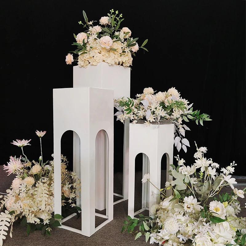 3pcs A Set Table Shipment Gold Cake Plinth/cake Table /party Dessert Table Cake Stand Pillar Display Decoration