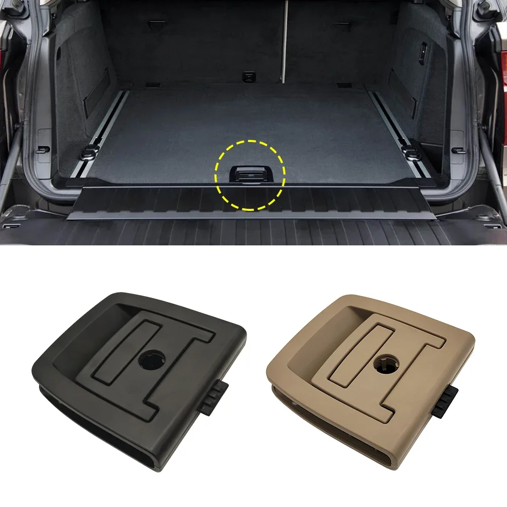 

For BMW E70 E71 F15 F16 Trunk Tail Cover Bottom Plate Mat Floor Carpet Handle Spare Tire Cover Lock For BMW X5 X6 51479120283