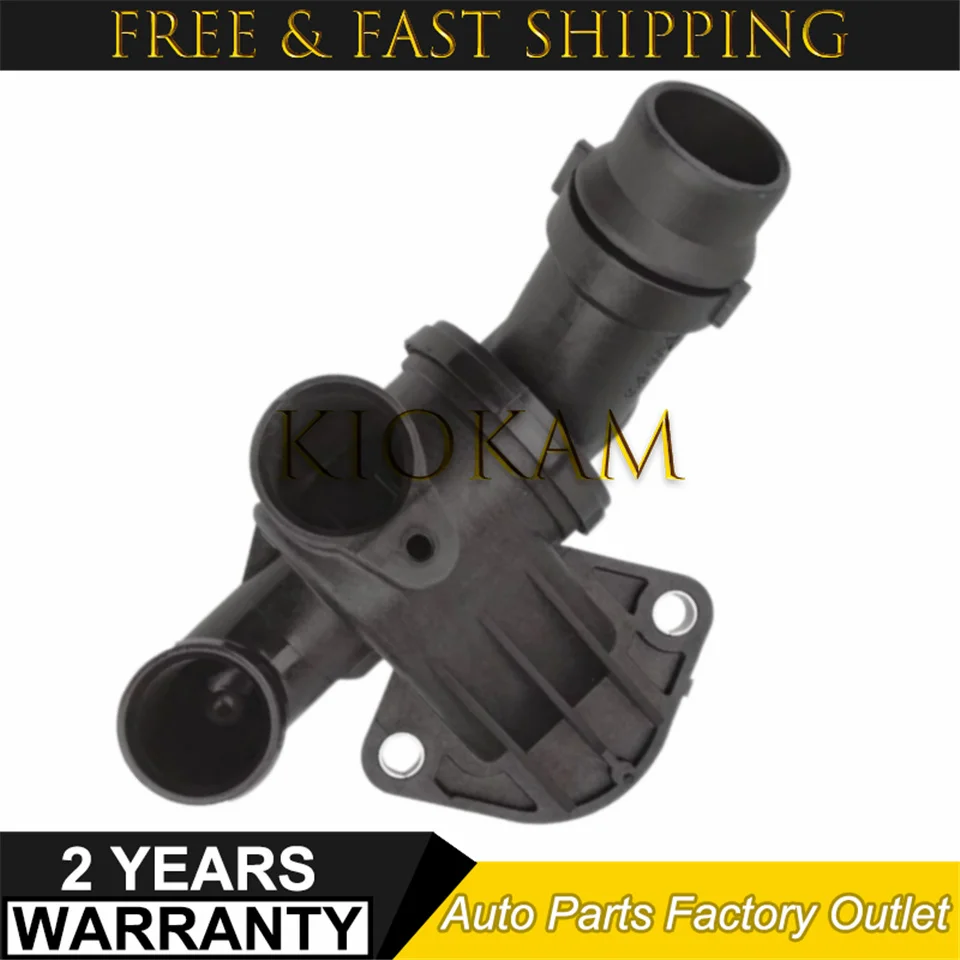 

06F121111F 06F 121 111 for Volkswagen VW Golf Jetta Passat 2.0L Turbo Audi A3 Engine Coolant Thermostat Housing