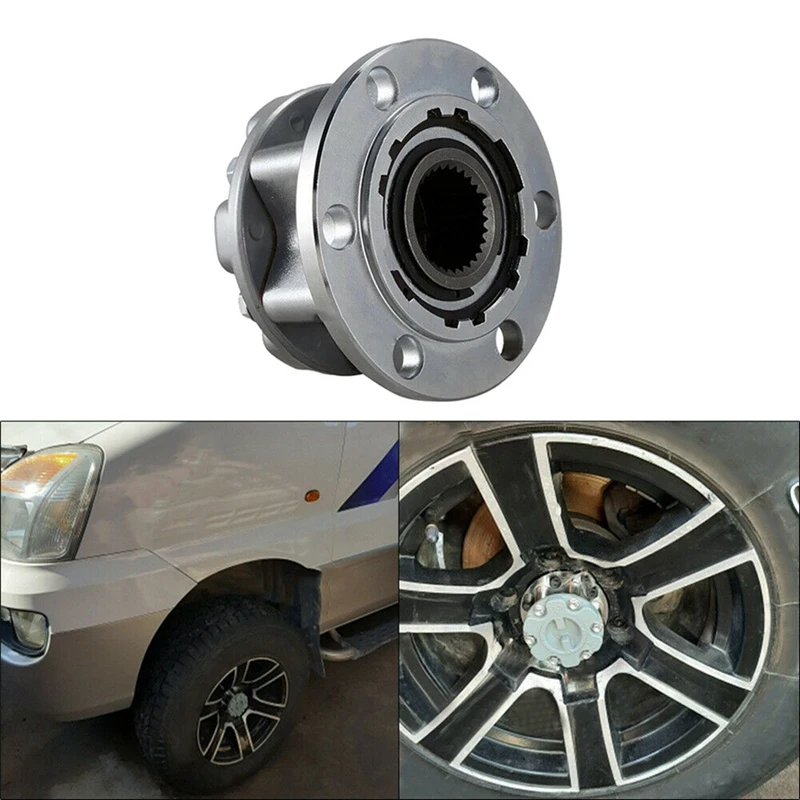 2X Free Wheel Locking Hub Manual Lock 28 Teeth MB886389 For MITSUBISHI Pajero Montero Triton Pick Up L200 4X4 L300 4X4