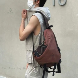 New Y2k Portable Light Nylon Crossbody Bag Trendy Rucksack Travel Shoulder Bag Casual knapsack Outdoor Sports Unisex Chest Packs