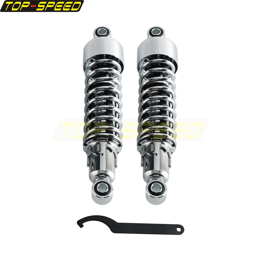 For Harley Sportster XL883 XL1200 1979-2012 Dyna 1982-1994 298mm Motorcycle Rear Shock Absorber Suspension Part Rebound Damping