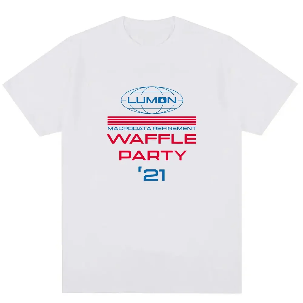 سويت شيرت Lumon Macrodata Refinement، قميص Severance، سويت شيرت Lumon، قميص قطني صيفي Macrod للرجال والنساء Harajuku 2025