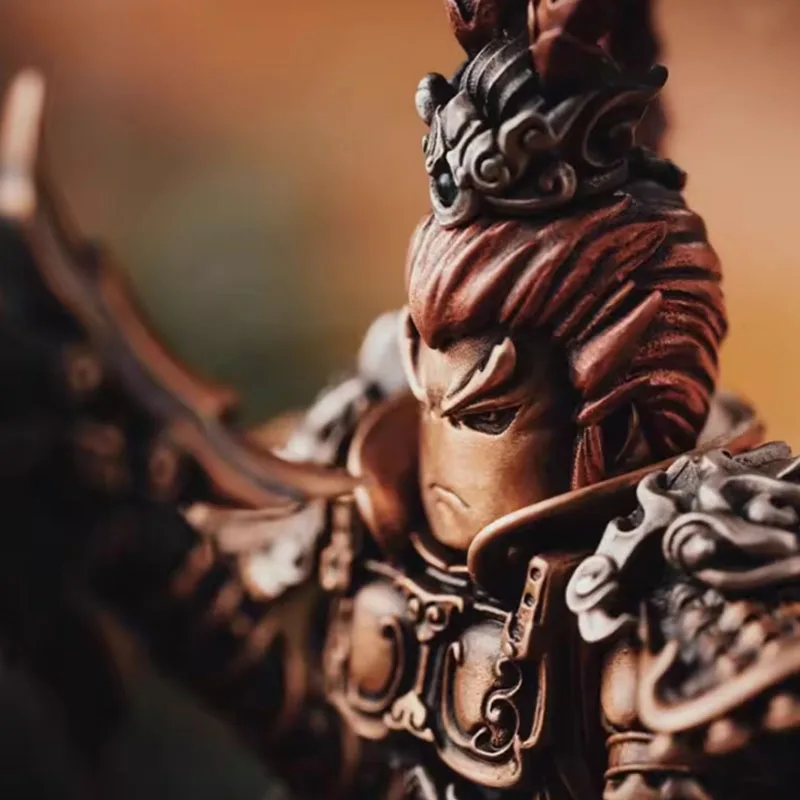 Original Design 2026 New In Arrival Recommendation Lu Bu Magnetic Metal Figurine Three Kingdoms Character Action Figure Ornament view 5