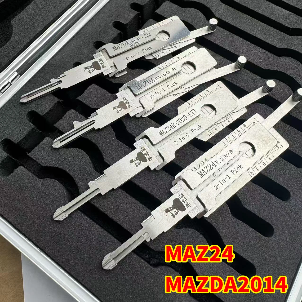 MAZ24 For Axela atenza Lishi 2in1 Decoder For Mazda3 /5/6 Lishi pick tool Locksmiths tool Reader
