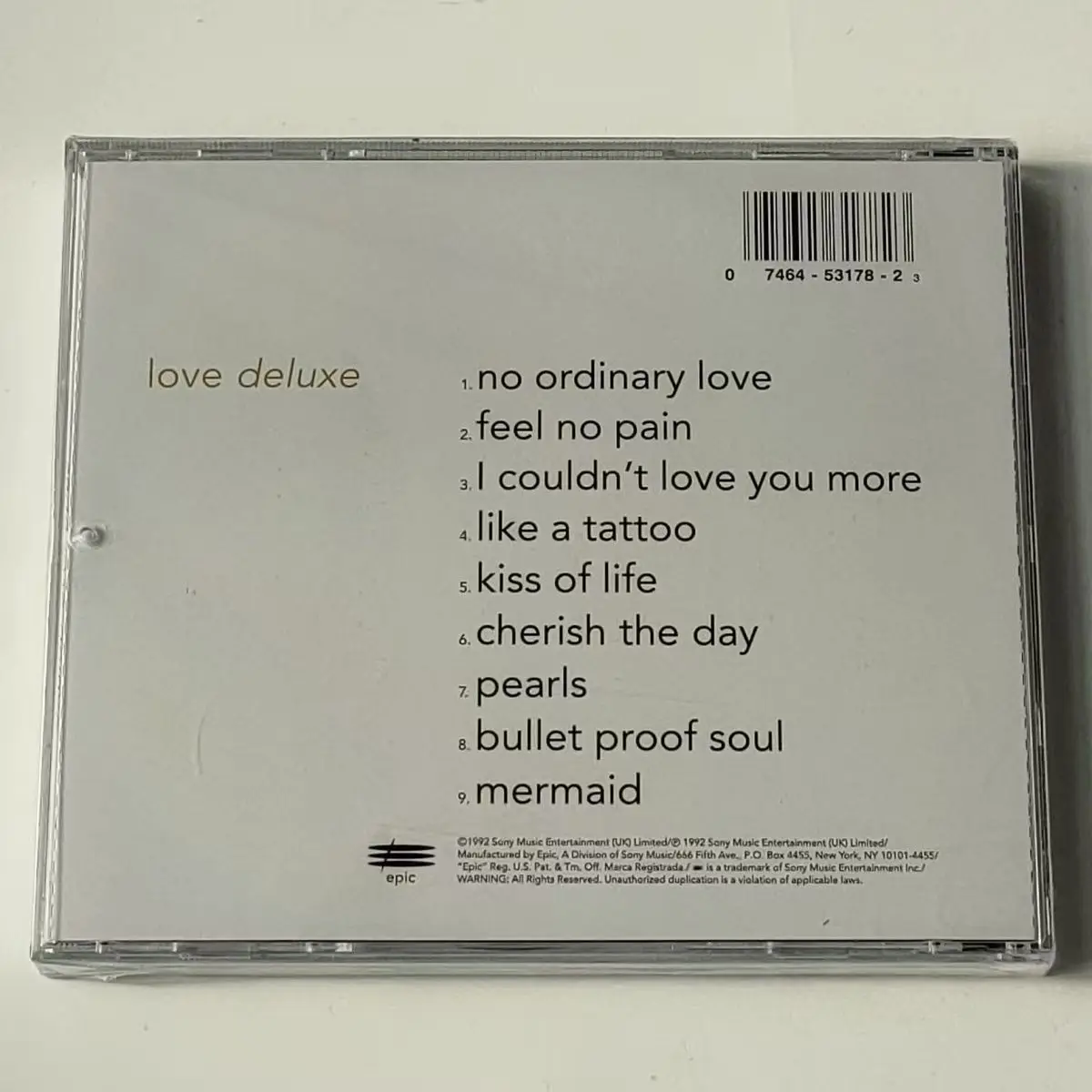 Album CD di musica classica NO Ordinary Love Disco compatto Cosplay Walkman Car Party Music Soundtracks Box Gifts
