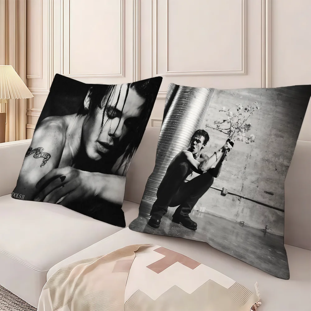 cushion II cover Y-YUNGBLUD Fashionable Style pillowcase Idols Comfortable sofa Bedroom Personalized Singer Decoration