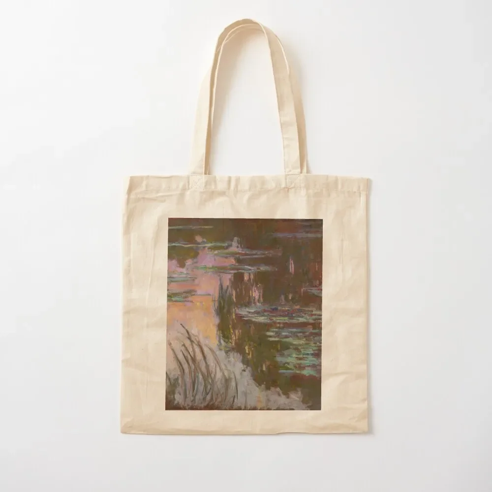 

Water Lilies, Setting Sun Claude Monet Tote Bag Lady bags Women's shopper bag Handbags women hand bags Tote Bag