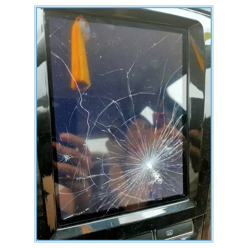 For Mondeo Winning Vertical Screen Car Central Control DVD Navigation LCD Glass Handwriting Touch Screen Outer Panel Only