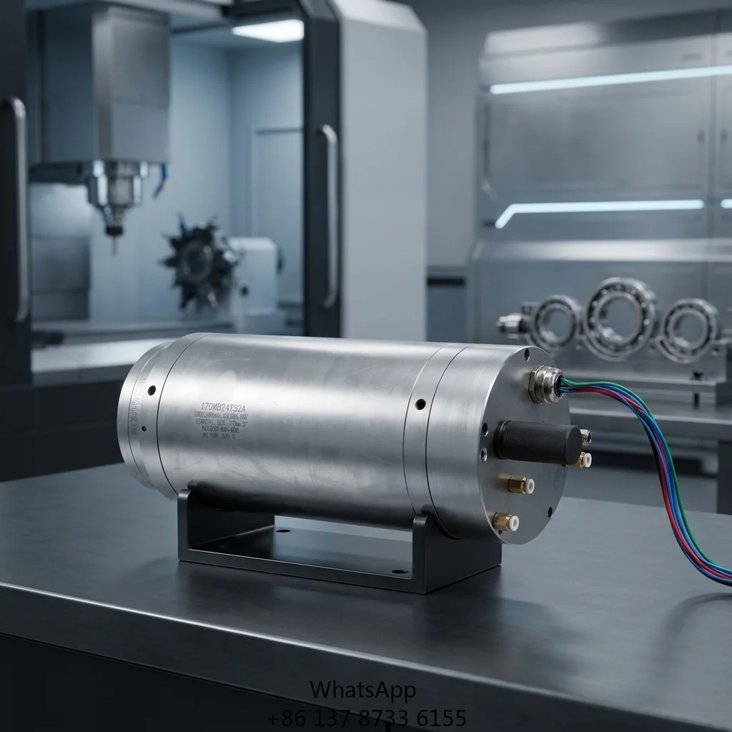 CNC Machine Center Spindle BT40 90000RPM 100mm Internal Grinding Spindle For Bearing Automotive Aerospace