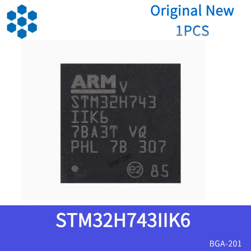 

Оригинальный новый 1 шт. STM32H743IIK6 UFBGA-201 ARM Cortex-M7 32-битный микроконтроллер-MCU