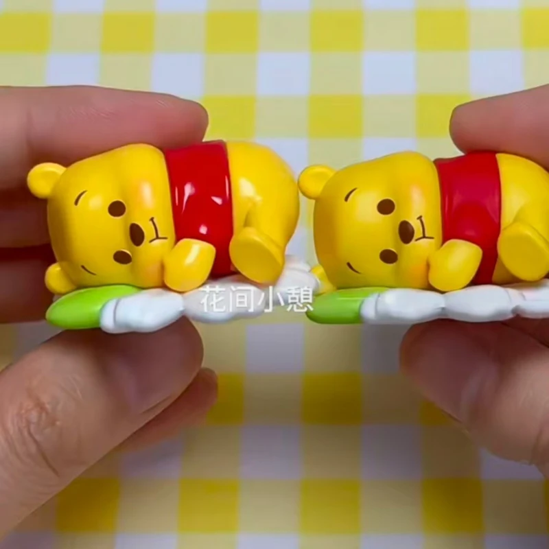 Pooh Bear Puff Looking for Honey Series Blind Box Magnetic Sprouting Particles Blind Bag Doll Ornaments Anime Toys Perimeter