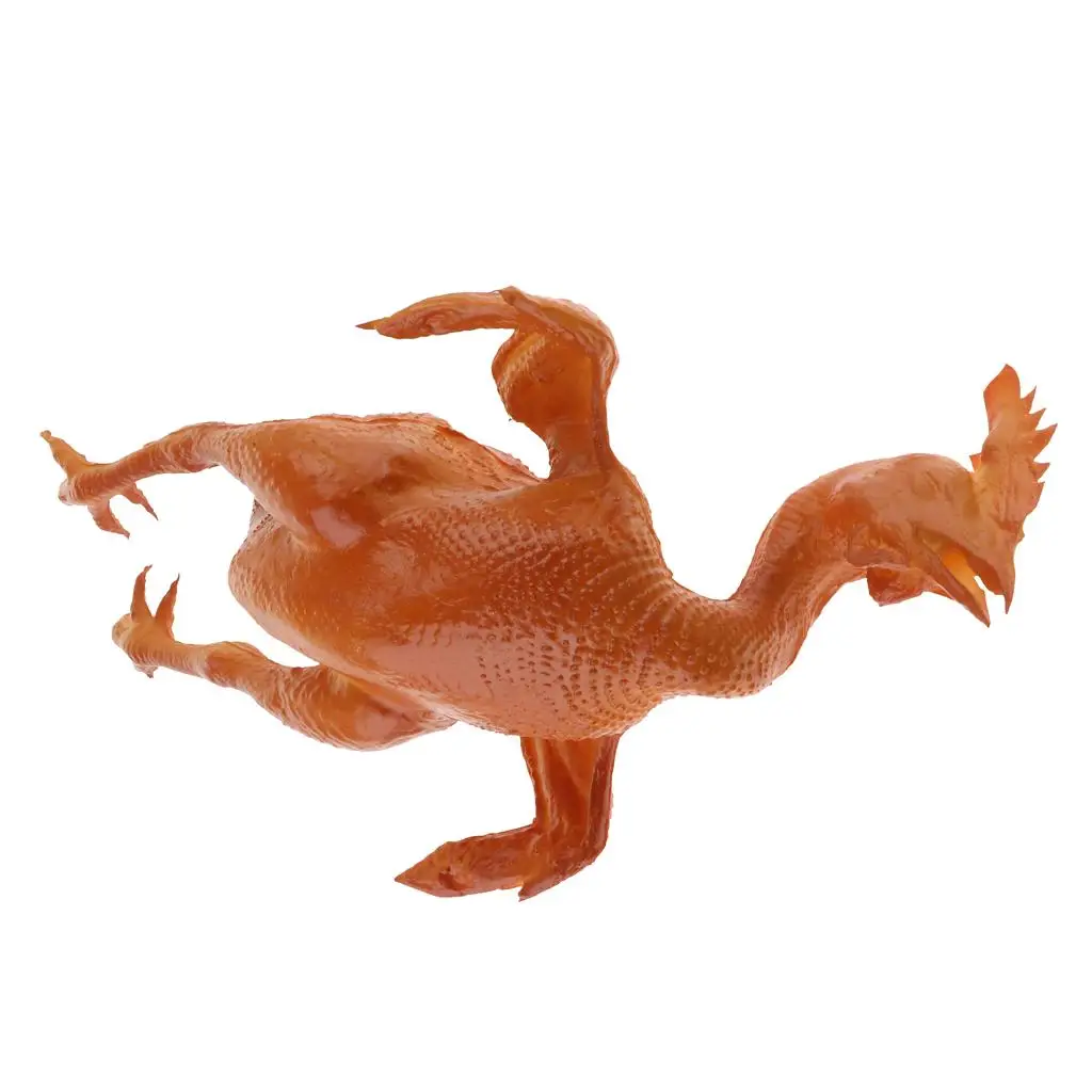 Decorative Realistic Artificial Food PVC Fake Roast Chicken Simulation Imitation Meat Model for Home Shop Display