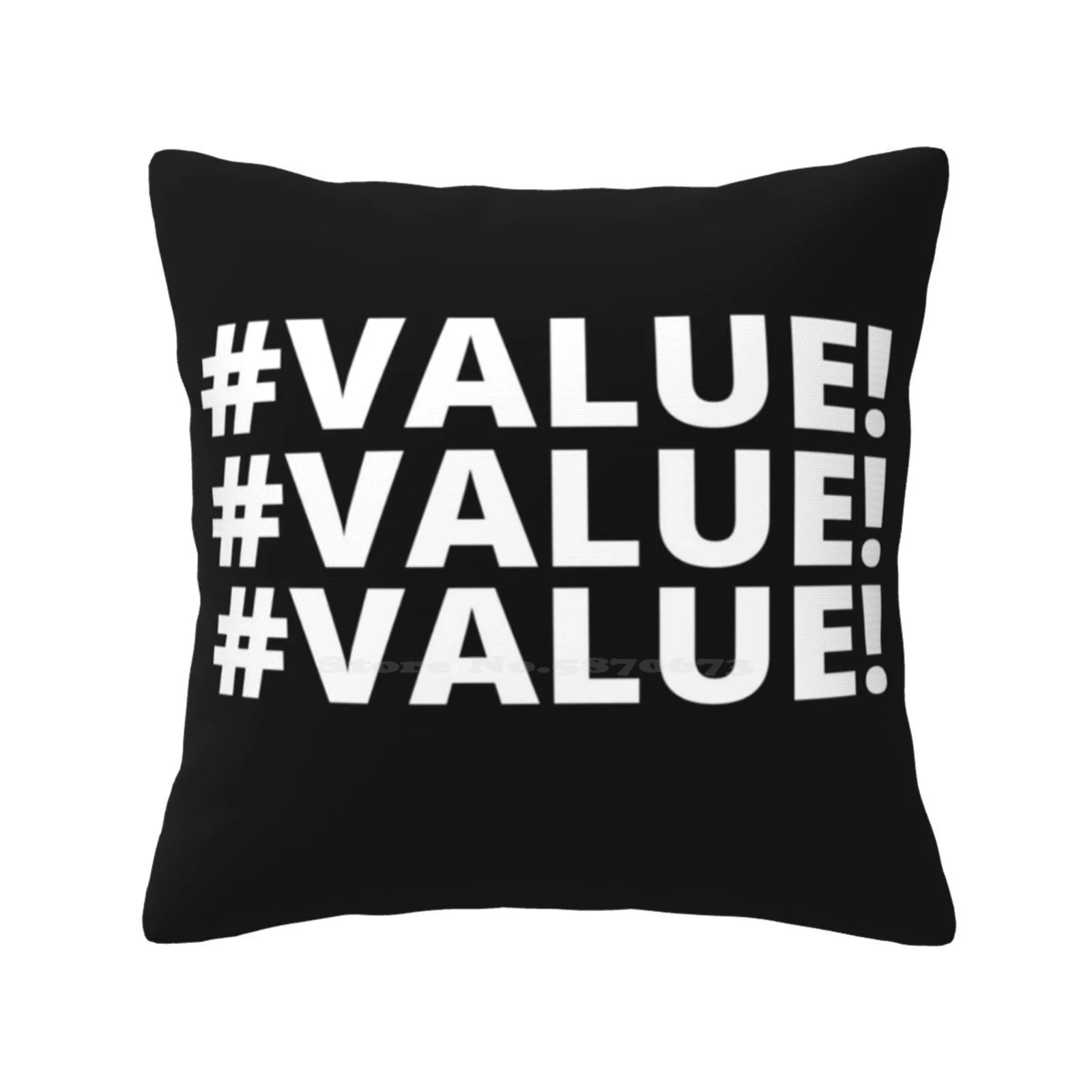 Value Pillows Case Bedroom Home Decoration Accounting Data Accounting Coding Accounting Microsoft Excel Accounting Business