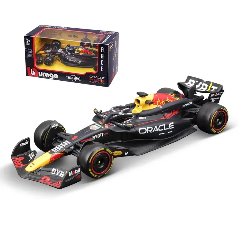 In magazzino 2024 Bburago F1 1:43 Ferrari Sf24 Aston Martin Amr23 Red Bull Racing Rb20 lega In miniatura modello F1 giocattolo regalo per bambini