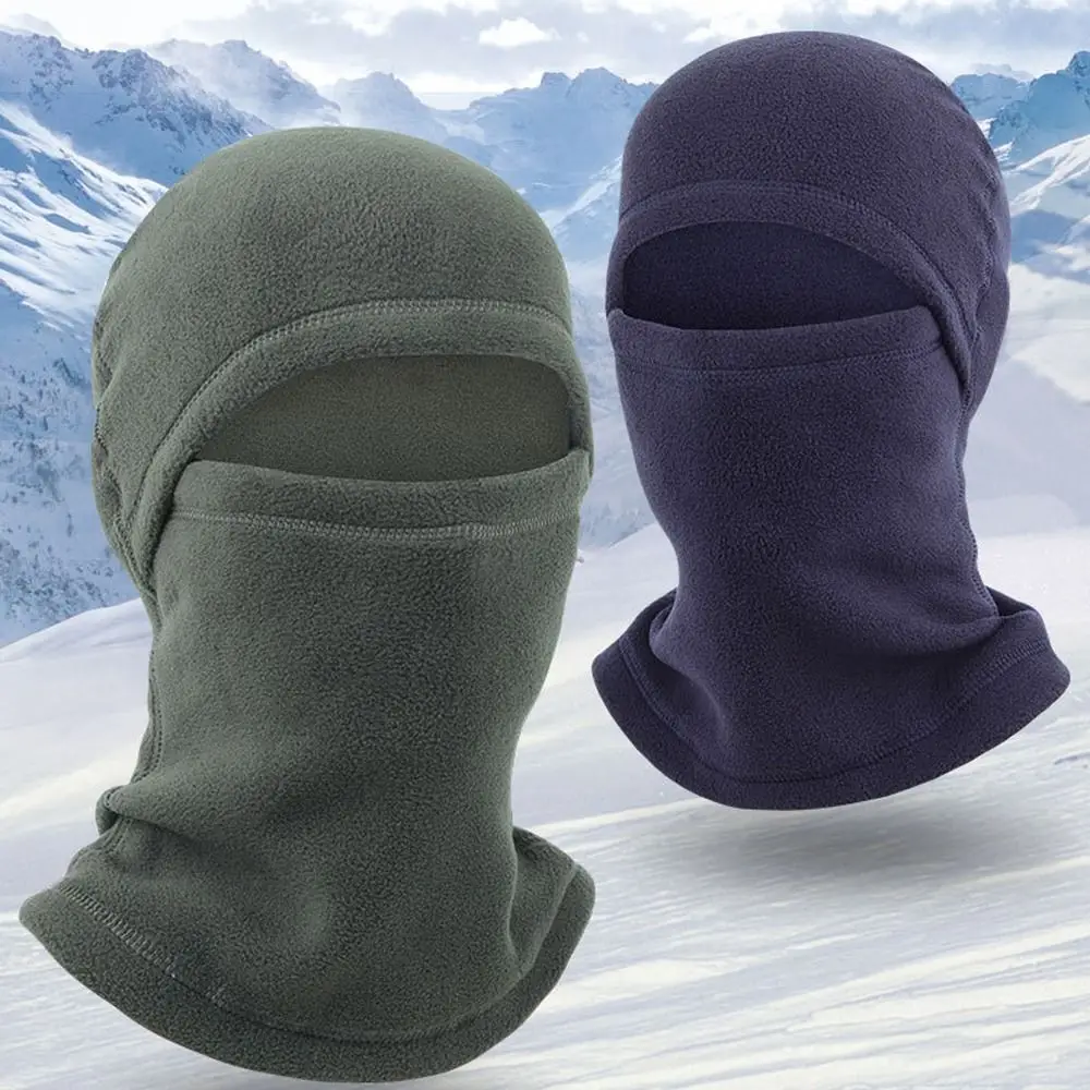 Polar Fleece Men's Balaclava Winter Hat Beanies Warmer Windproof Full Face Ski Mask Caps Men Bonnets for Women Man