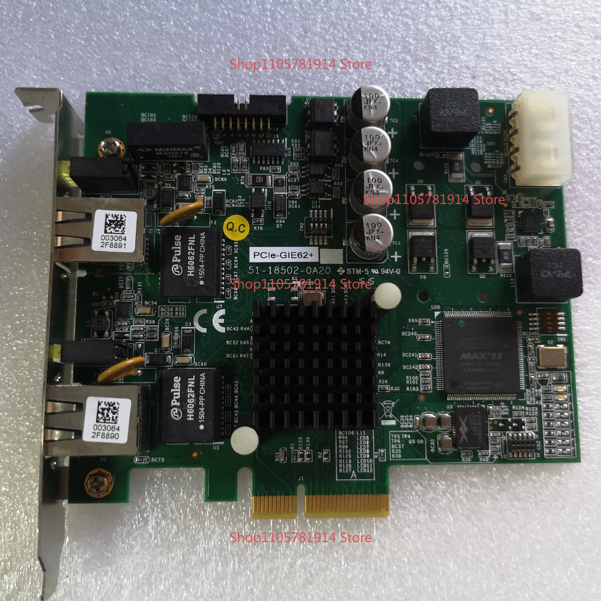 For ADLINK PCIE GIE62 + Network Interface Card ADLINK AD