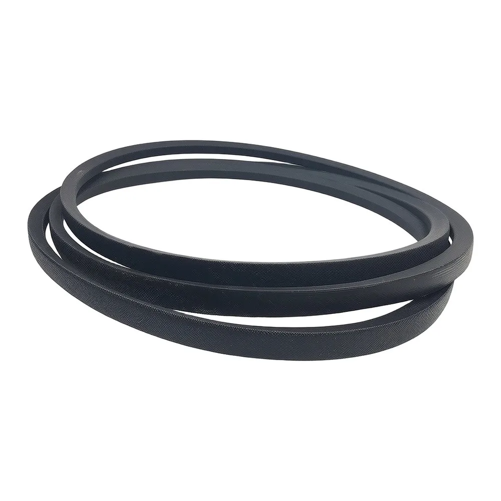 for Lawn Mower Deck Replacement Belt for Lawn Mower Replacement Belt Black Deck Belt Rubber Construction Lawn Maintenance