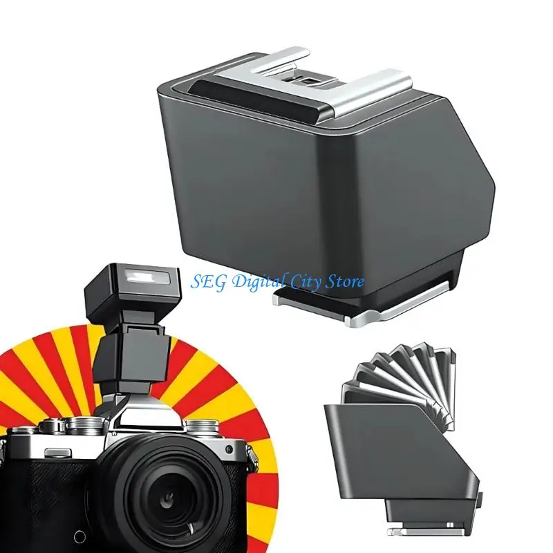 

U75B Аксессуар для вспышки DSLR, стойки 31 мм по высоте с поддержкой TTL/HSS, регулировка наклона на 91 градус, универсальные