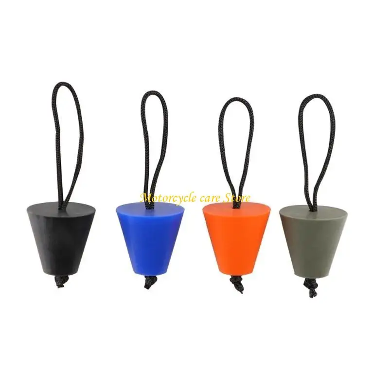 U75F 6Pcs Rubber Kayak Marine Boat-Scupper Stopper Drain Holes Plugs for Boats Canoes