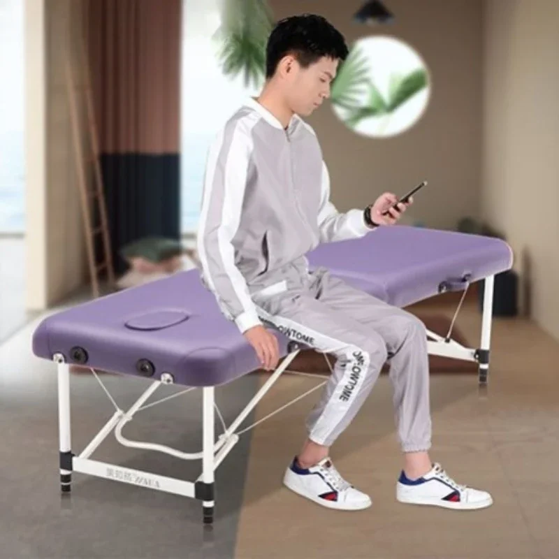

Spa Chairs Massage Pliable Beauty Household Aesthetic Furniture Gym Equipment Lettino Massaggio Mesa Medica Portable