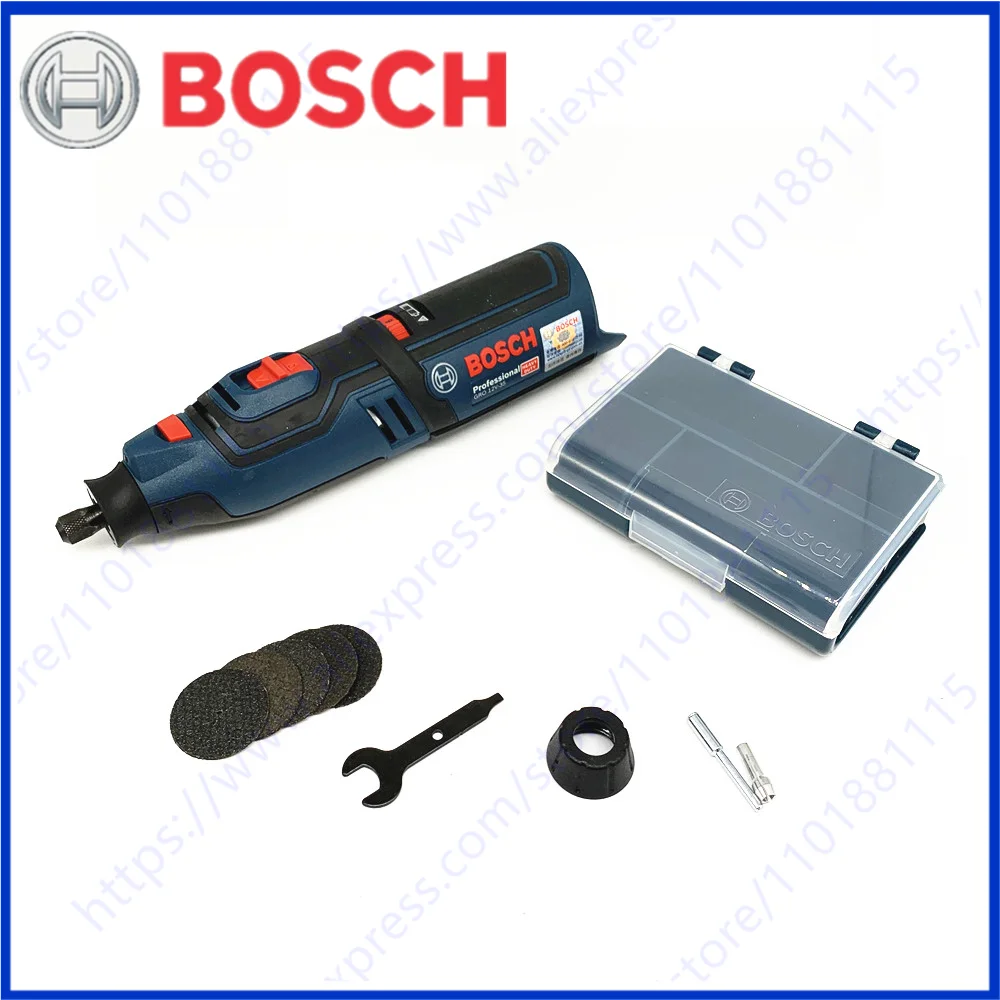 BOSCH Cordless Rotary Tools GRO 12V-35 Electric Carving Variable Speed Mini Drill Engraver Grinding Polishing Machine GRO12V-35