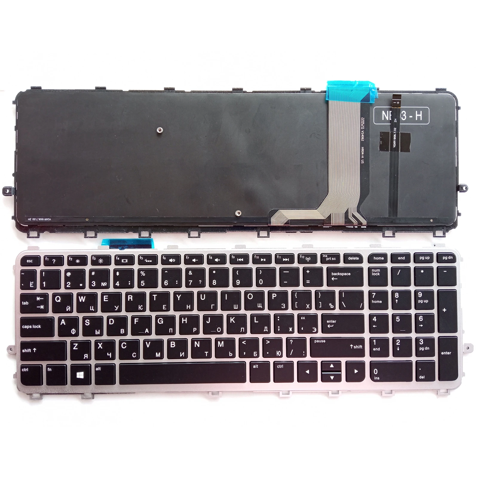 

RU Layout for HP Envy 15-J 15-J000 15T-J000 15T-J100 15Z-J000 15-Q 15Z-Q M7-J Laptop Keyboard