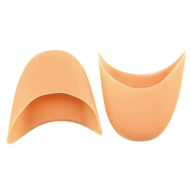 1 Pair Foot Protector Pointe Elastic Forefoot Ballet Dance Toe Pads SEBS Soft Relieve Pain Insoles Half Yard Ballerina Inserts