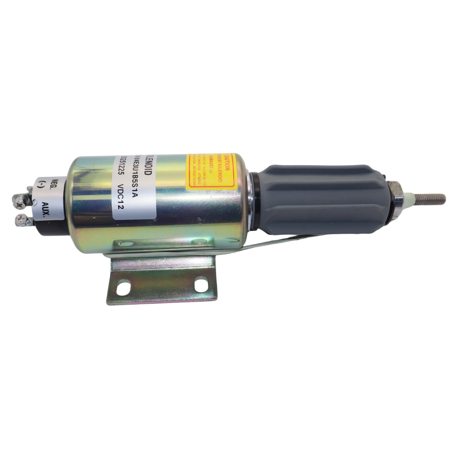 12V Fuel Shut Off Solenoid 237024E3U1B5S1A For Woodward Diesel Engine