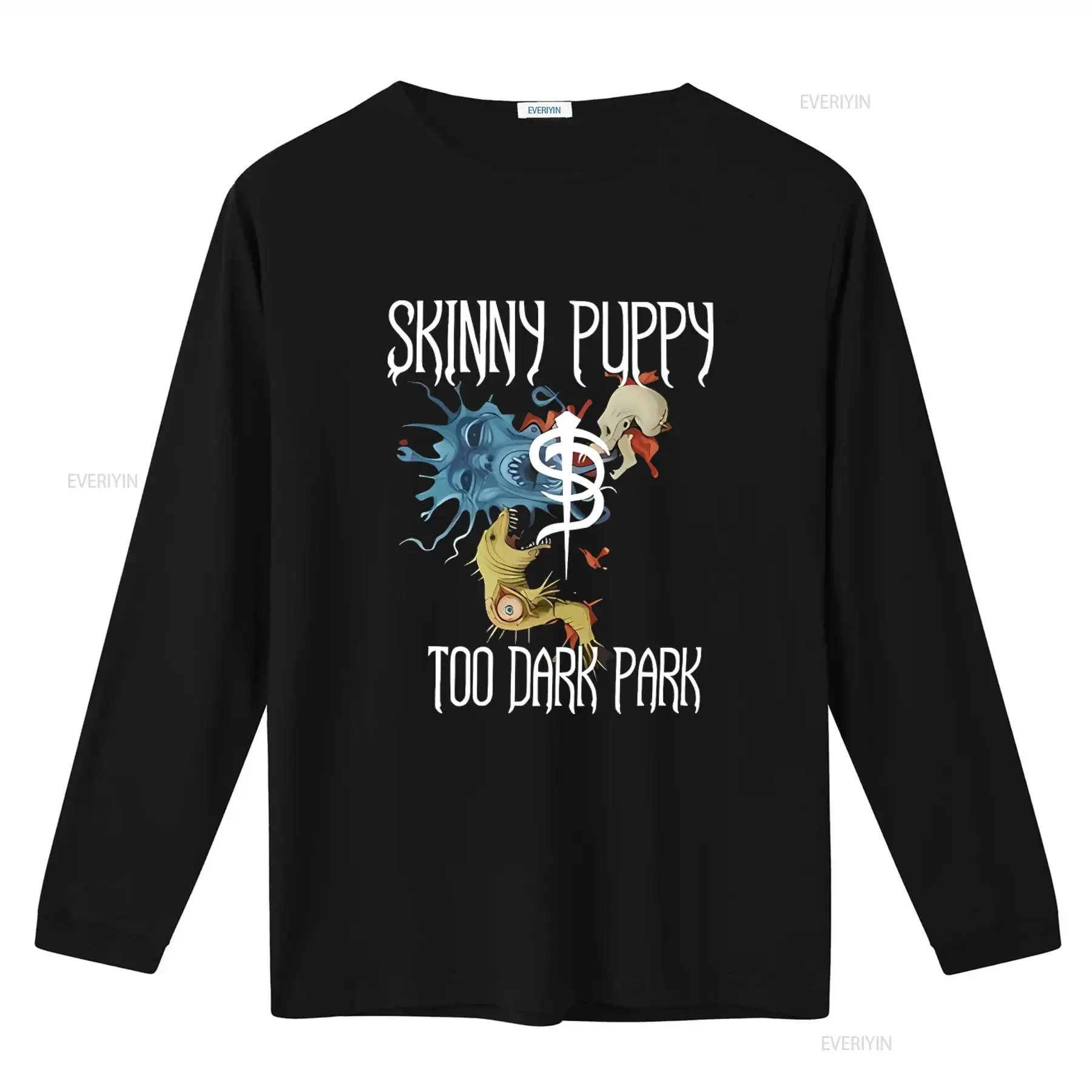 NWT Skinny Puppy Too Dark Park Canadian Industrial Music Group T Shirt S 4XL vintage Washed Top For Everyday Wear Unisex