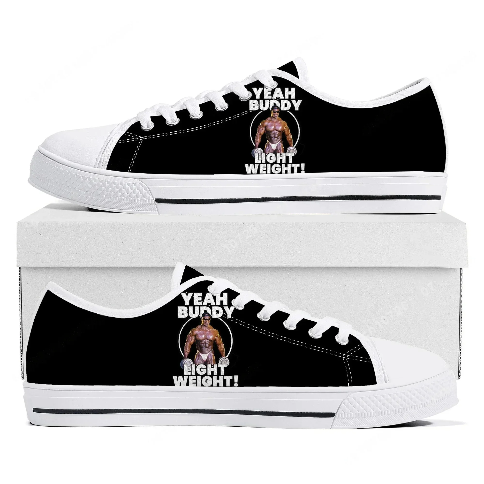 Ronnie Body Building Yeah buddy light weight baby Low Top Sneakers Mens Womens Teenager Canvas Sneaker Casual Customize Shoes