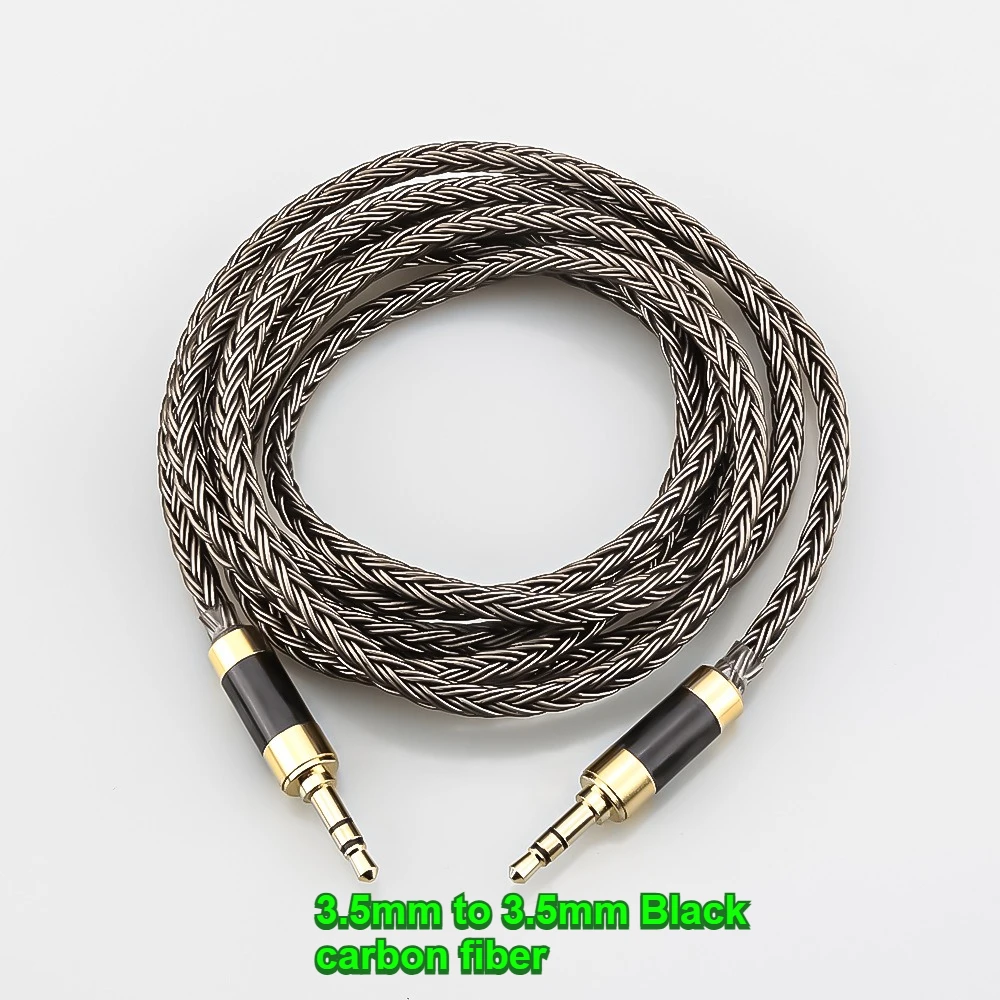 1-メートル-ピース-35-ミリメートルヘッドフォン録音ケーブルオーディオ補助入力アダプタオスヘッドフォン用補助ケーブル