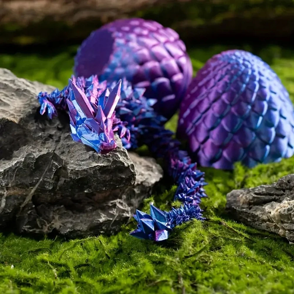 Personalizowany, elastyczny zestaw ozdób smoków, lekka dekoracja na biurko do salonu i sypialni.