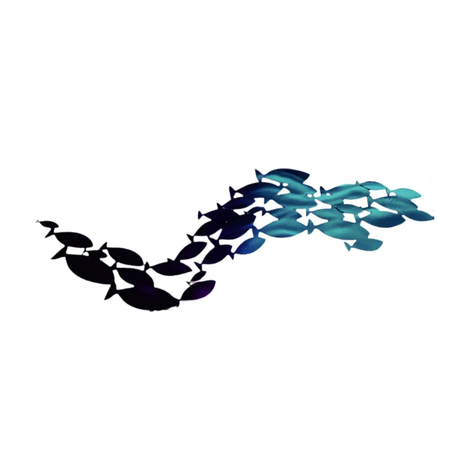 Fisch-Wandkunst-Dekoration, dekoratives Tierornament für Partys, Innenräume und Einweihungsfeiern