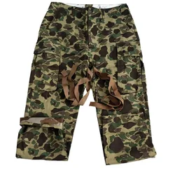 WW2 M42 Uniform US Soldiers WW2 Camo Pants Retro Running Pants Training Uniform WW2 Camo M42 Pants