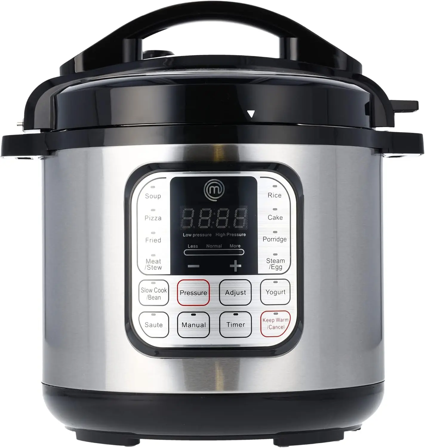 

Electric Pressure Cooker 10 in 1 Instapot Multicooker 6 Qt, Slow Cooker, Vegetable Steamer, Rice Maker, Digital Programmable