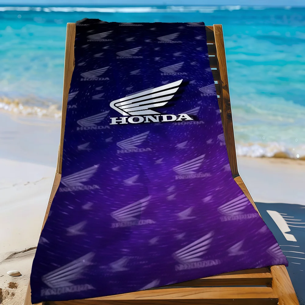 Fashion Brand H-Honda Towel Beach Shower Bath Travel Lightweight Skin Friendly for Pool Camping Cruise Summer