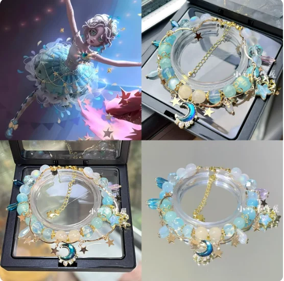 Identity ⅤMargaretha Zelle Handmade Bracelet Unisex Hand Chain Pendant Bracelets Accessories Cosplay Props Birthday Gifts XK